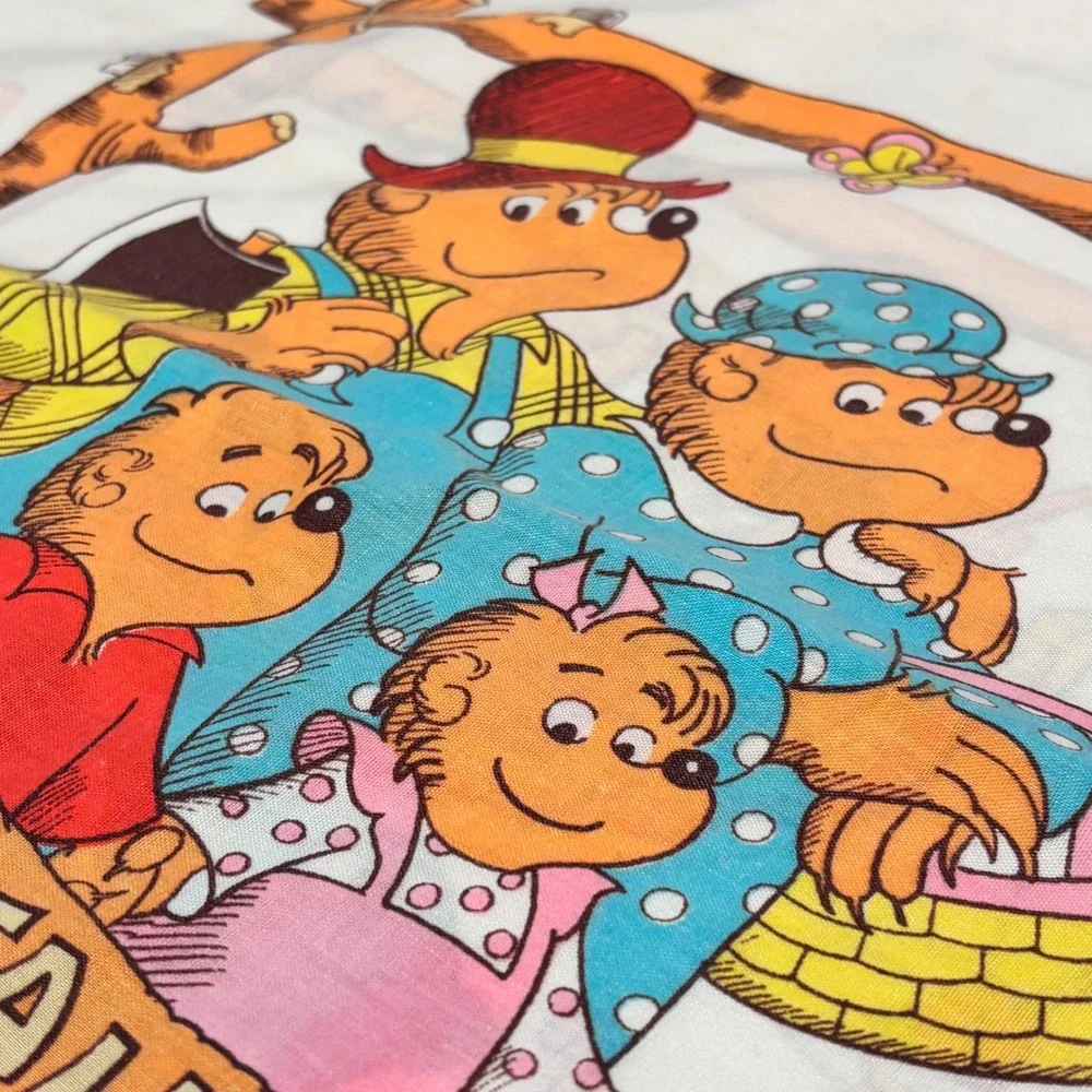 Vintage Berenstain Bears Pillowcase Lady Pepperell Standard Made in USA